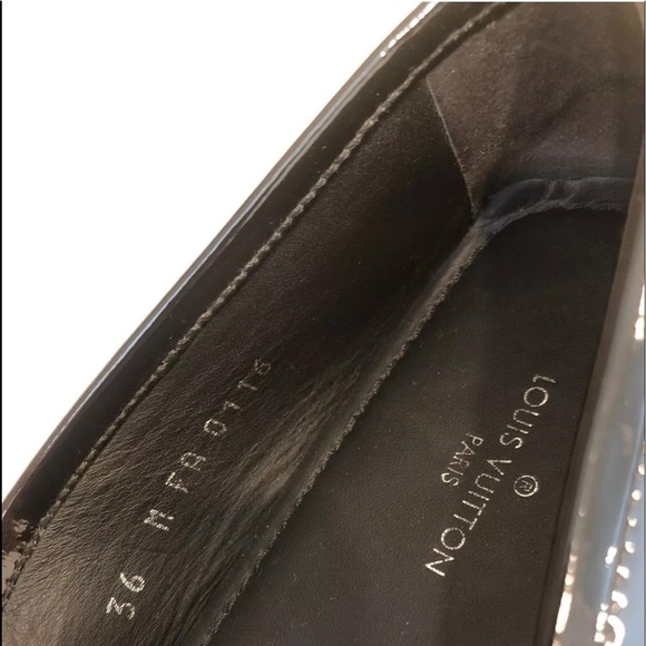 Louis Vuitton Black Leather Driving Loafer Shoes - Picture 4 of 5